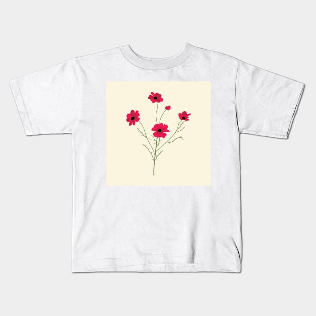 Flowers - Lifes Inspirational Quotes Kids T-Shirt by MikeMargolisArt